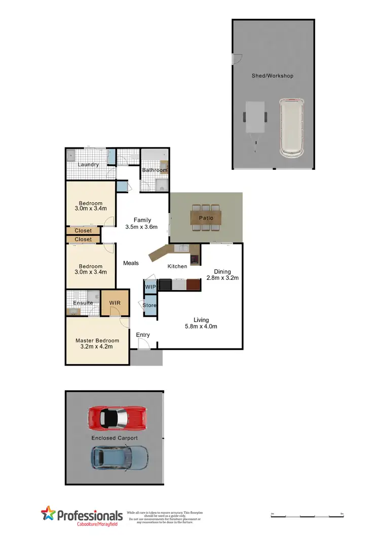 Floorplan of Homely house listing, 10 Fairway Court, Caboolture QLD 4510