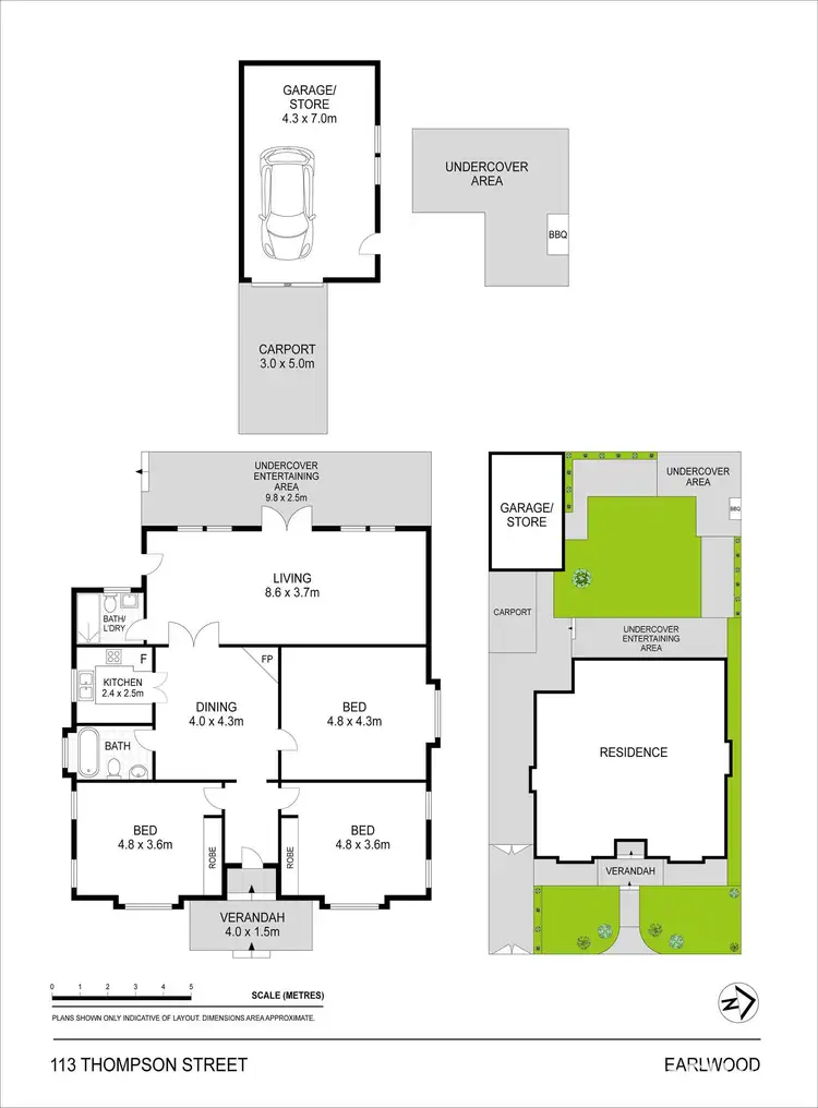 Floorplan of Homely house listing, 113 Thompson Street, Earlwood NSW 2206