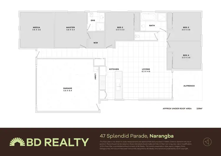 Floorplan of Homely house listing, 47 Splendid Parade, Narangba QLD 4504