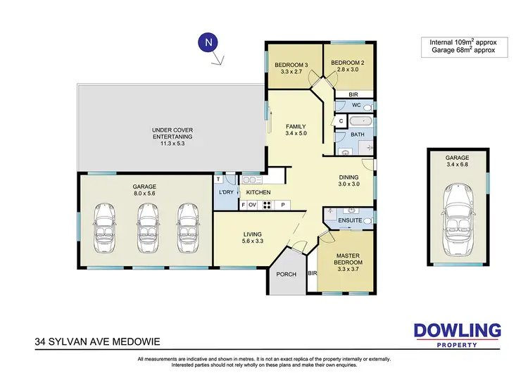 Floorplan of Homely house listing, 34 Sylvan Avenue, Medowie NSW 2318