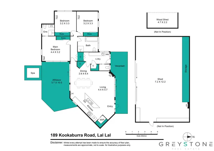 Floorplan of Homely rural property listing, 189 Kookaburra Road, Lal Lal VIC 3352