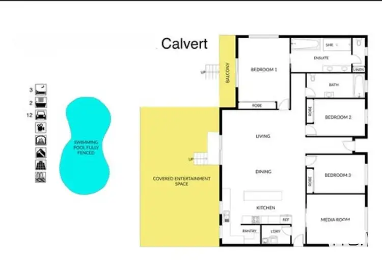 Floorplan of Homely house listing, Address available on request