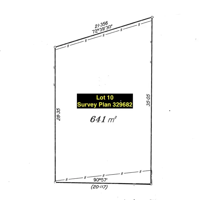 Floorplan of Homely land listing, 2A South Street, Rangeville QLD 4350