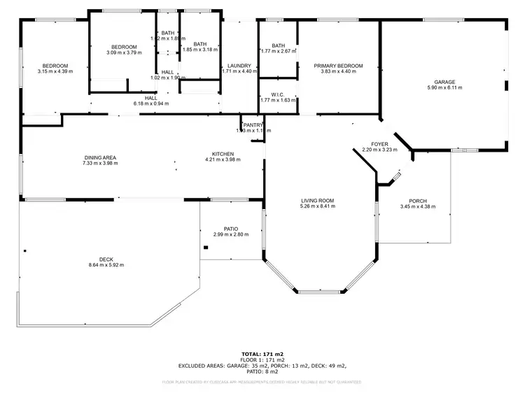 Floorplan of Homely house listing, 4 Martin Street, Cooran QLD 4569