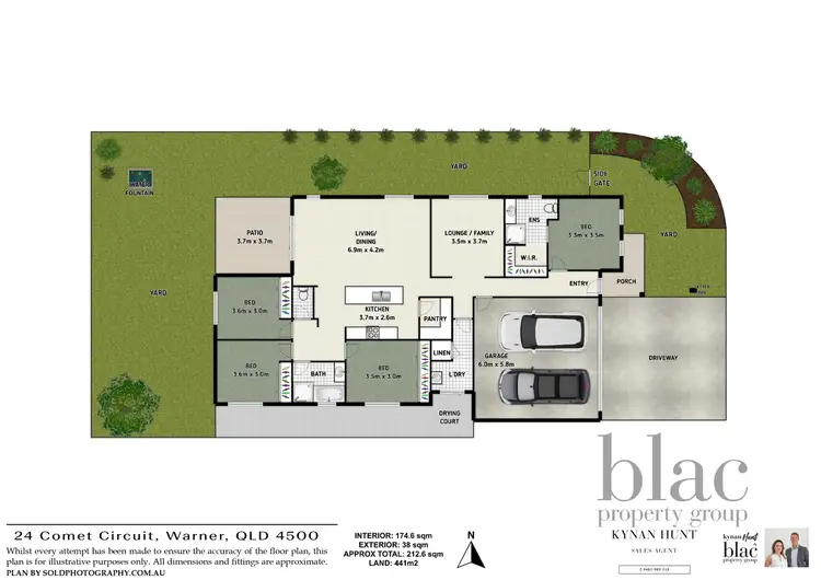 Floorplan of Homely house listing, 24 Comet Circuit, Warner QLD 4500
