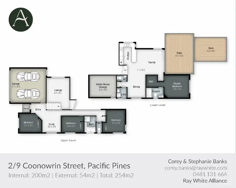 Floorplan of Homely house listing, 2/9 Coonowrin Street, Pacific Pines QLD 4211