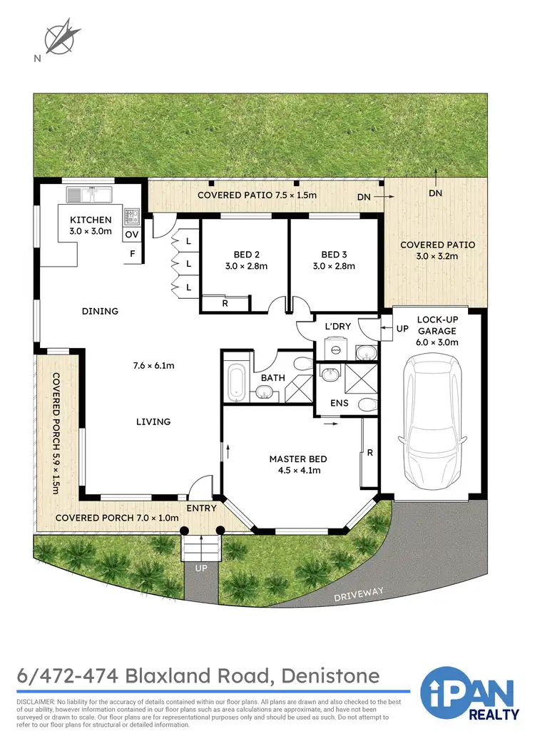 Floorplan of Homely villa listing, 6/472-474 Blaxland Road, Denistone NSW 2114