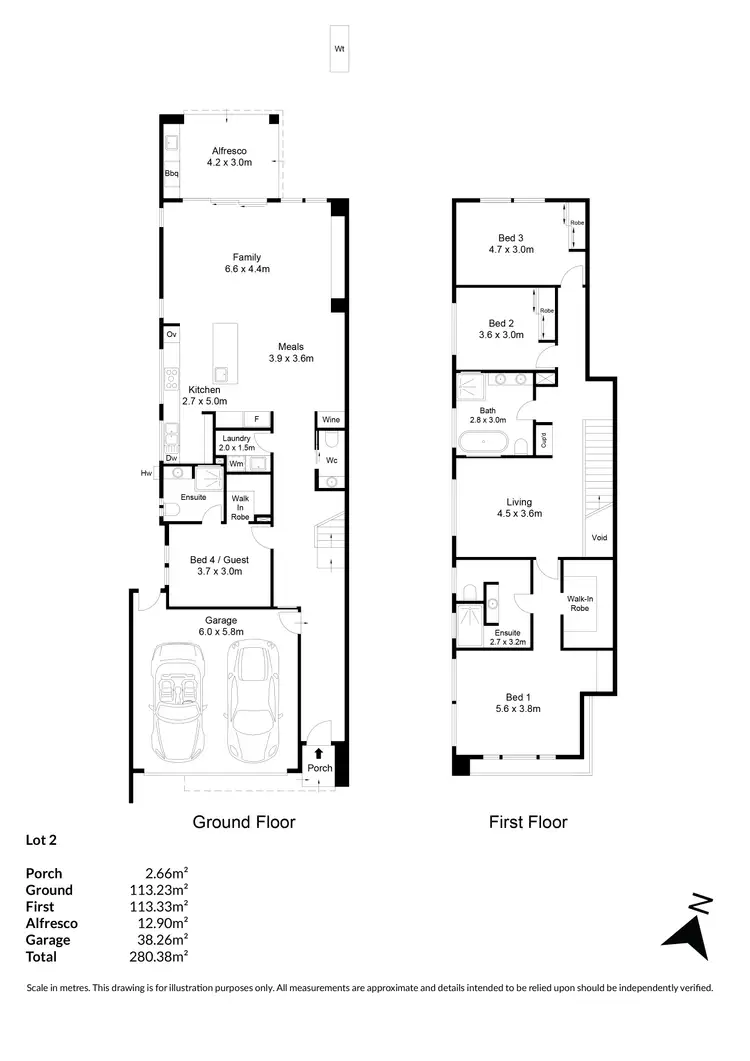 Floorplan of Homely house listing, 19B Langman Grove, Felixstow SA 5070