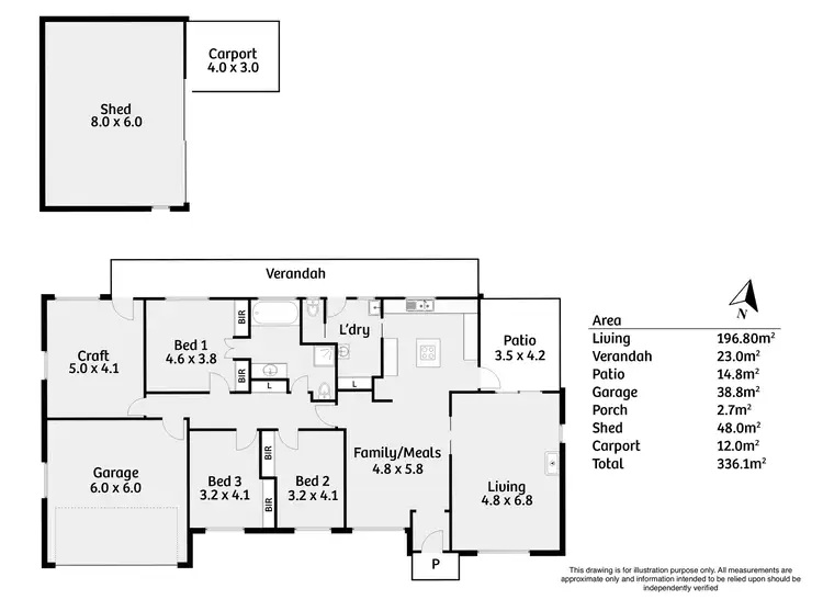 Floorplan of Homely house listing, 28 Gollan Avenue, Strathalbyn SA 5255