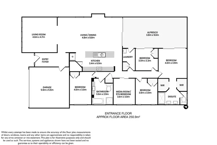 Floorplan of Homely house listing, 10 Ability Avenue, Tanilba Bay NSW 2319