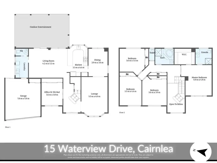 Floorplan of Homely house listing, 15 Waterview Drive, Cairnlea VIC 3023