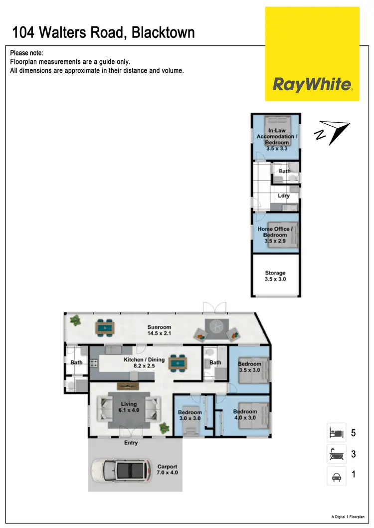 Floorplan of Homely house listing, 104 Walters Road, Blacktown NSW 2148