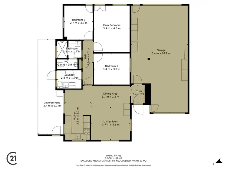 Floorplan of Homely house listing, 60A Halls Head Parade, Halls Head WA 6210
