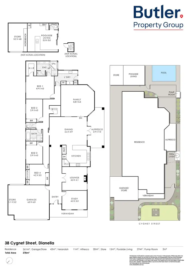Floorplan of Homely house listing, 38 Cygnet Street, Dianella WA 6059