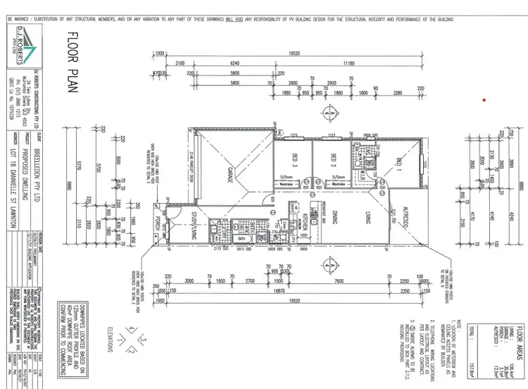 Floorplan of Homely house listing, 85 Dannielle Circuit, Lawnton QLD 4501