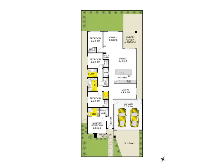 Floorplan of Homely house listing, 61 Holst Street, Armstrong Creek VIC 3217
