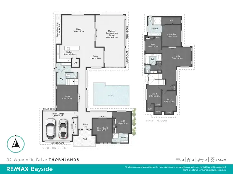 Floorplan of Homely house listing, 32 Waterville Drive, Thornlands QLD 4164