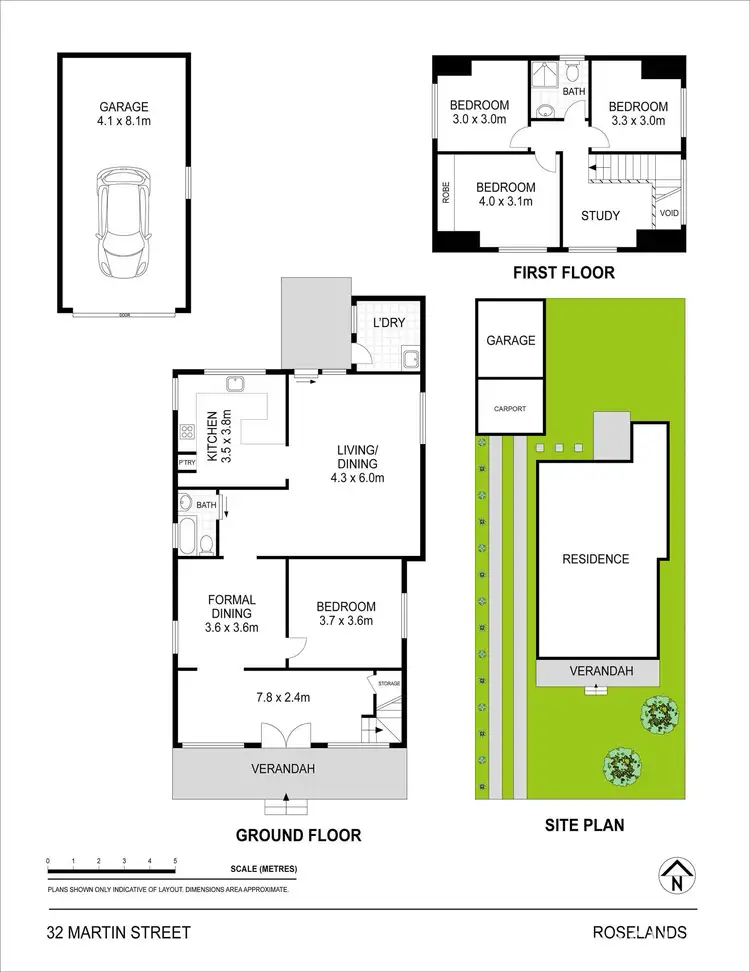 Floorplan of Homely house listing, 32 Martin Street, Roselands NSW 2196