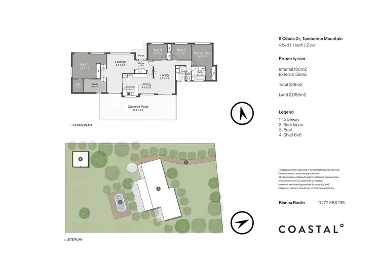 Floorplan of Homely house listing, 9-11 Cibola Drive, Tamborine Mountain QLD 4272