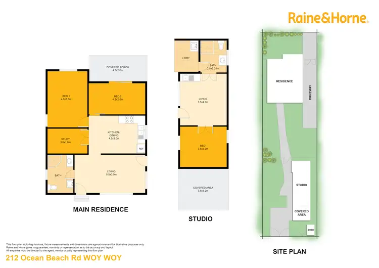 Floorplan of Homely house listing, 212 Ocean Beach Road, Woy Woy NSW 2256