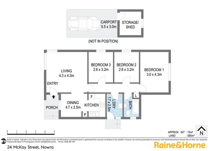 Floorplan of Homely house listing, 24 Mckay Street, Nowra NSW 2541