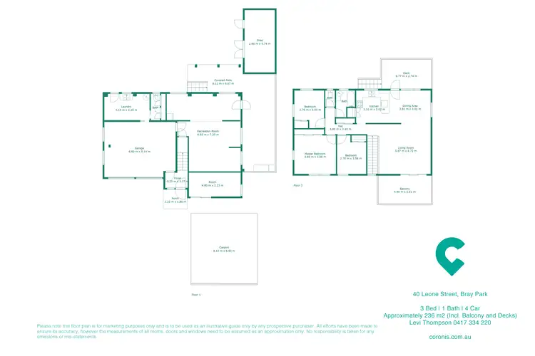 Floorplan of Homely house listing, 40 Leone Street, Bray Park QLD 4500