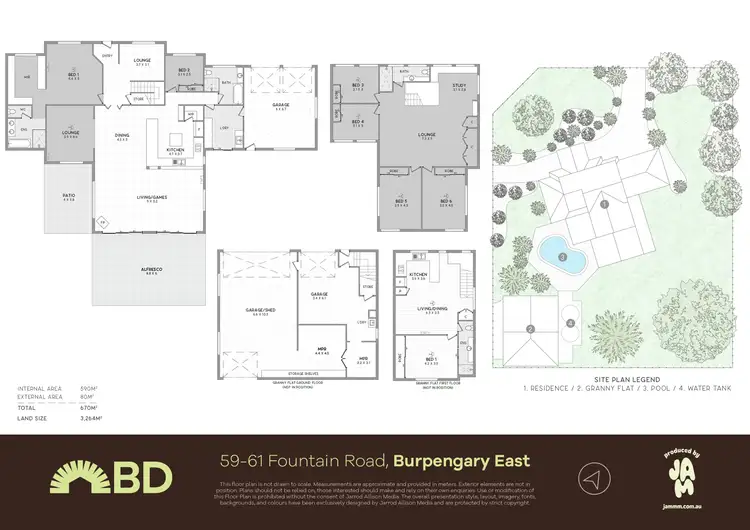 Floorplan of Homely house listing, 59-61 Fountain Road, Burpengary East QLD 4505