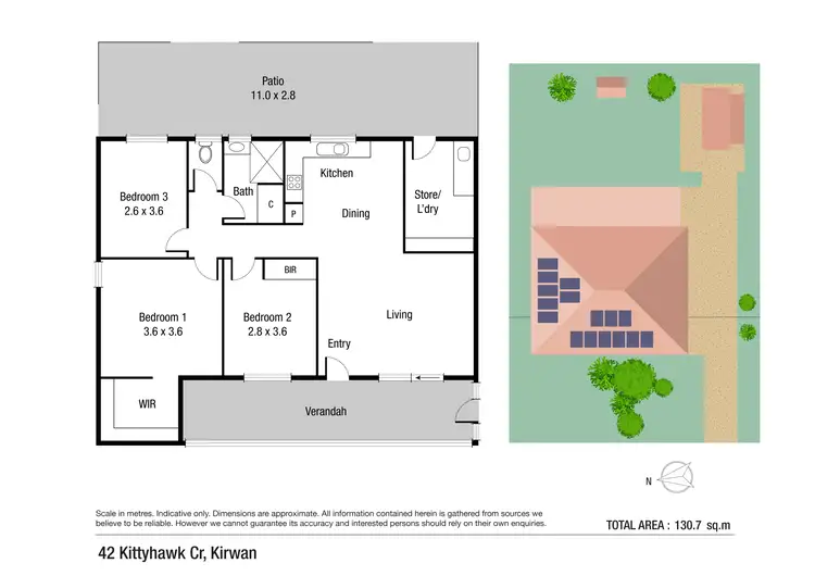 Floorplan of Homely house listing, 42 Kittyhawk Crescent, Kirwan QLD 4817