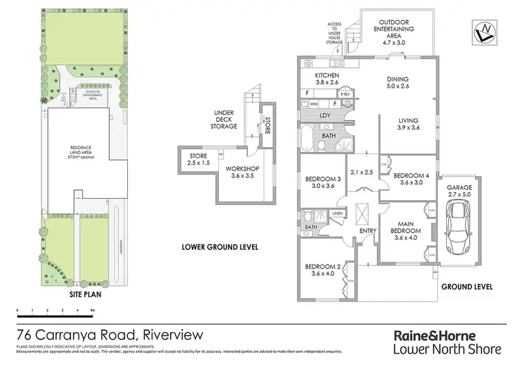 Floorplan of Homely house listing, 76 Carranya Road, Riverview NSW 2066