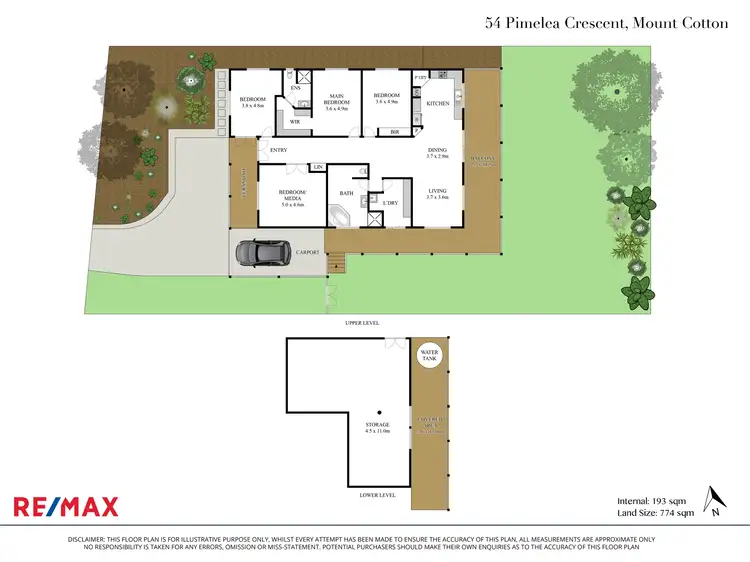 Floorplan of Homely house listing, 54 Pimelea Crescent, Mount Cotton QLD 4165