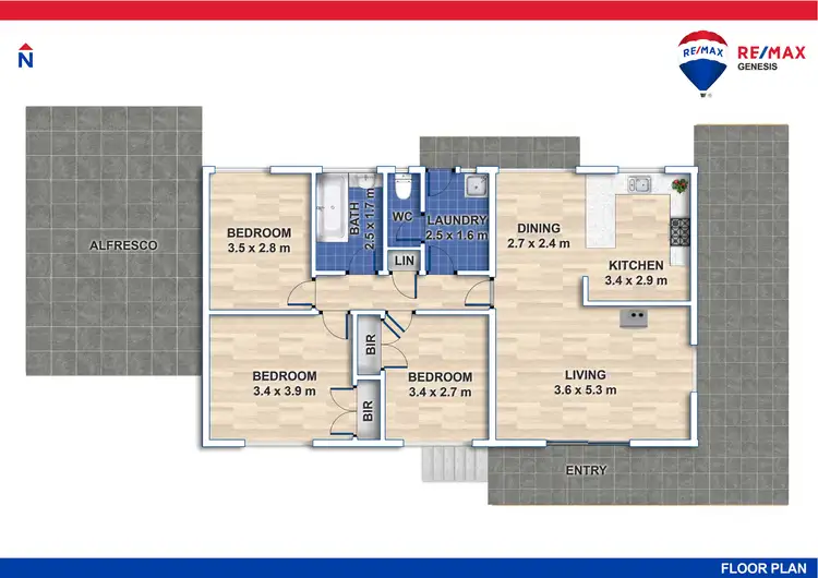 Floorplan of Homely house listing, 12 Panoramic Drive, Lakes Entrance VIC 3909