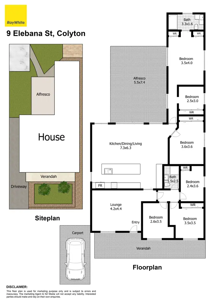 Floorplan of Homely house listing, 9 Elebana Street, Colyton NSW 2760