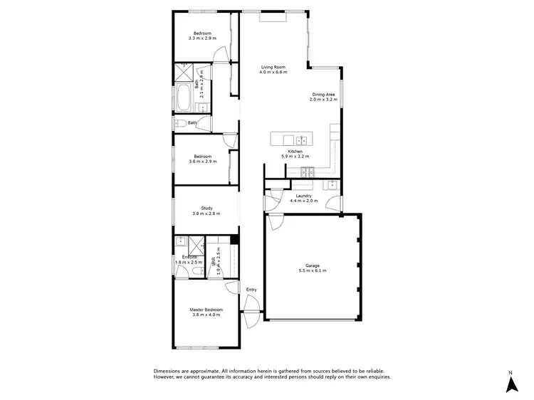 Floorplan of Homely house listing, 21 Bottlebrush Road, Craigieburn VIC 3064