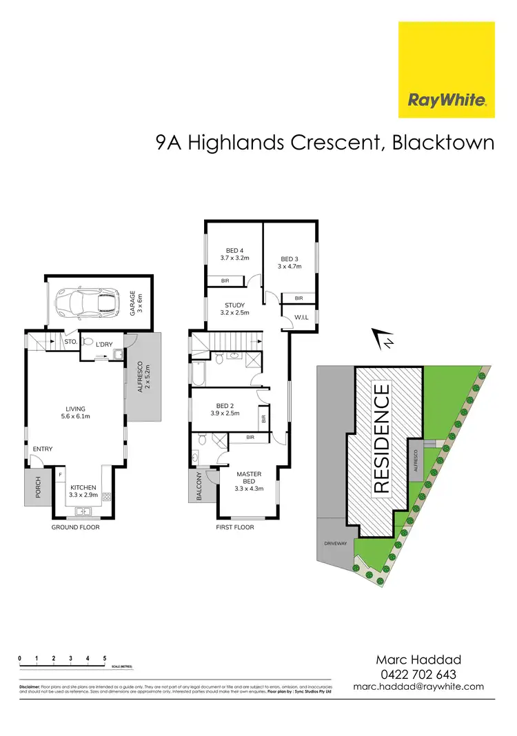 Floorplan of Homely house listing, 9c Highlands Crescent, Blacktown NSW 2148