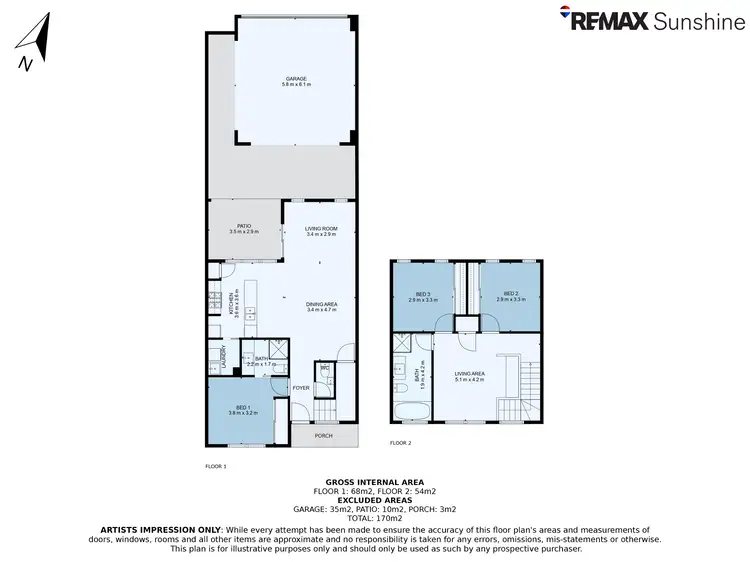 Floorplan of Homely house listing, 23 Henning Crescent, Meridan Plains QLD 4551