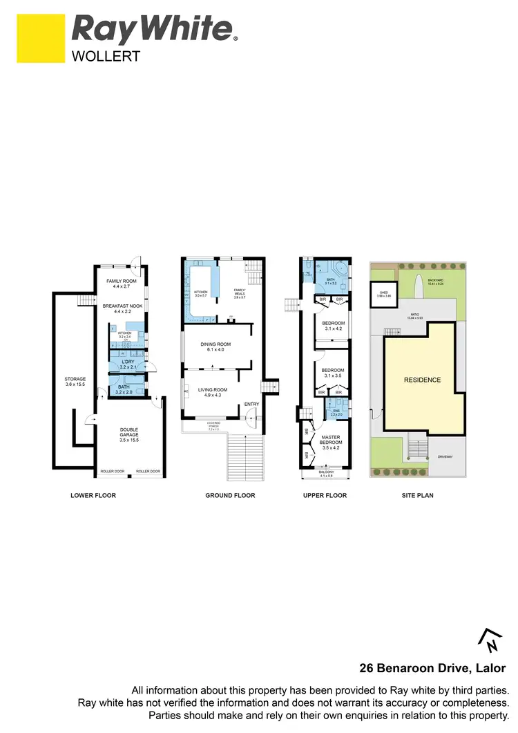 Floorplan of Homely house listing, 26 Benaroon Drive, Lalor VIC 3075