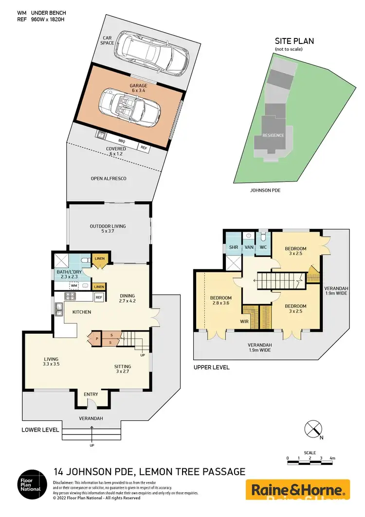 Floorplan of Homely house listing, 14 Johnson Parade, Lemon Tree Passage NSW 2319