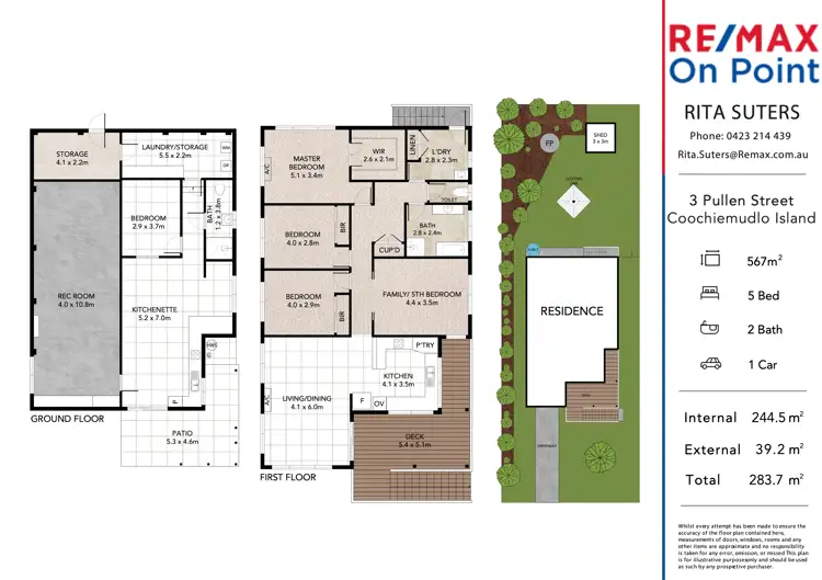 Floorplan of Homely house listing, 3 Pullen Street, Coochiemudlo Island QLD 4184