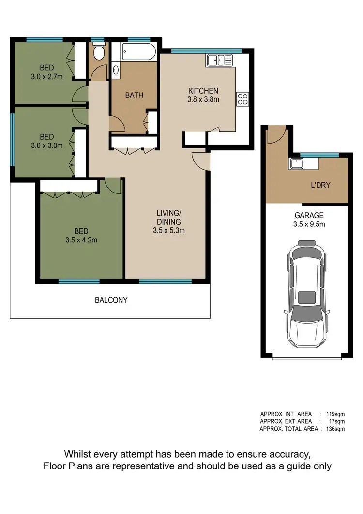 Floorplan of Homely unit listing, 4/49 Alva Terrace, Gordon Park QLD 4031