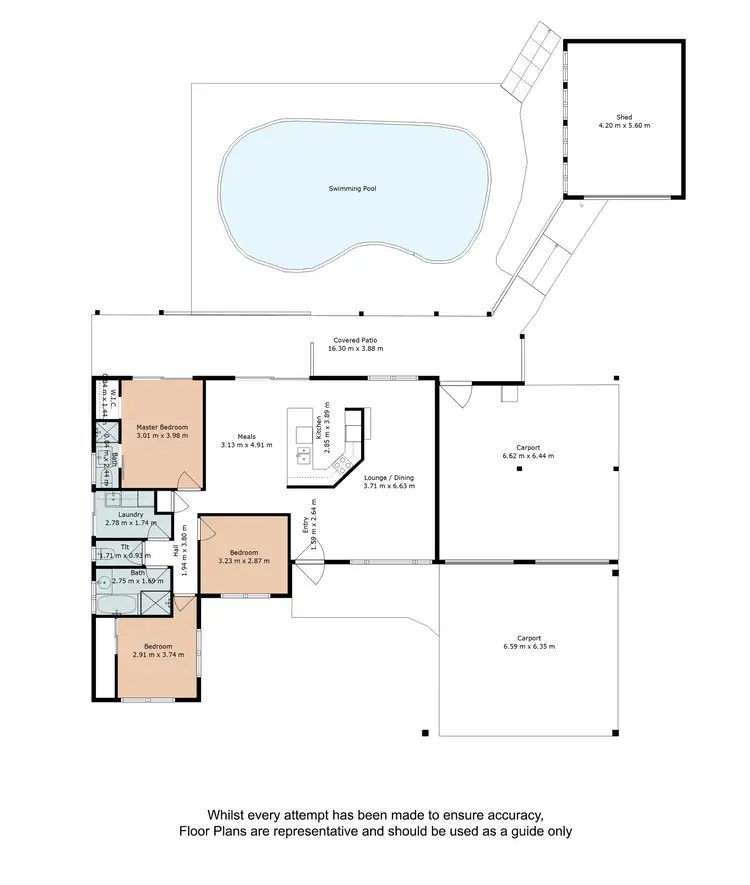 Floorplan of Homely house listing, 5 Angelina Court, Morayfield QLD 4506