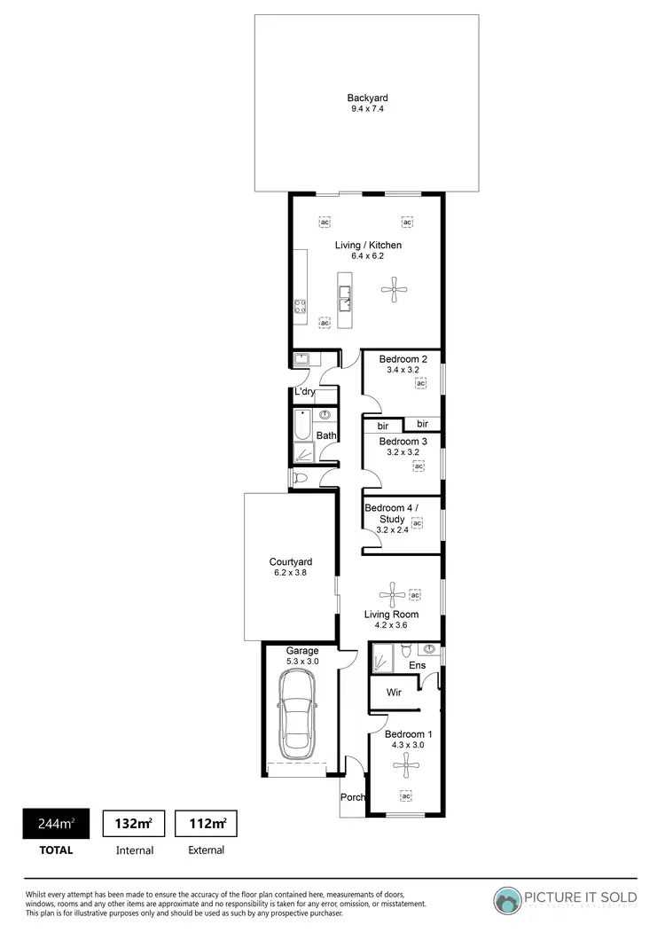 Floorplan of Homely house listing, 18A Mayfield Street, Modbury Heights SA 5092