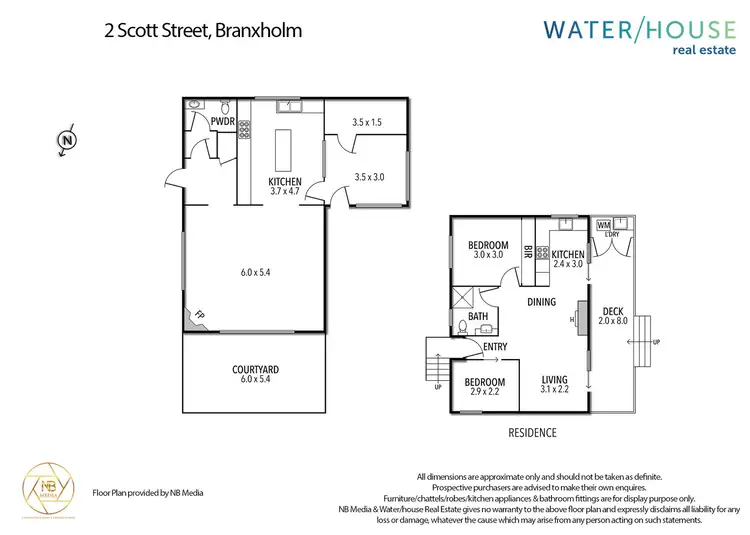 Floorplan of Homely house listing, 2 Scott Street, Branxholm TAS 7261
