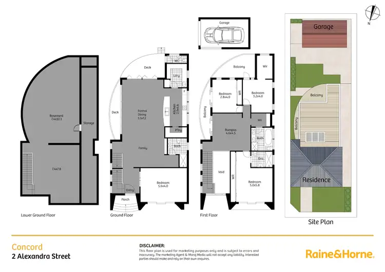 Floorplan of Homely house listing, 2 Alexandra Street, Concord NSW 2137