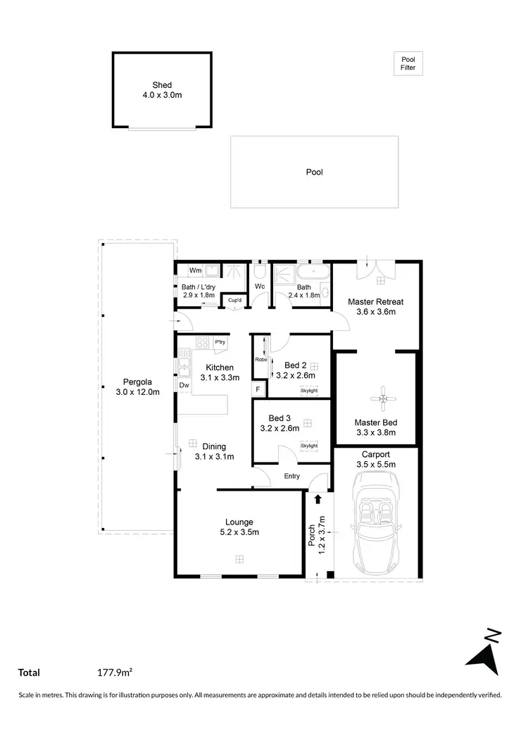 Floorplan of Homely house listing, 215 Lower Athelstone Road, Athelstone SA 5076