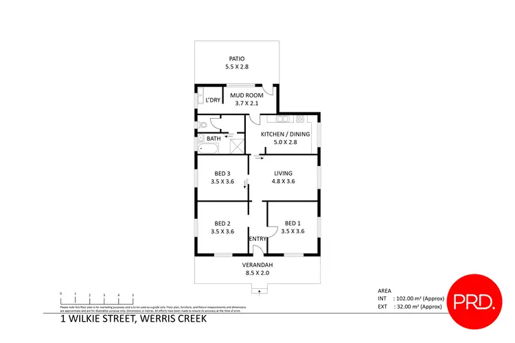 Floorplan of Homely house listing, 1 Wilkie Street, Werris Creek NSW 2341