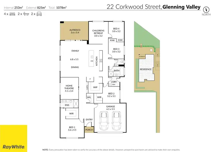 Floorplan of Homely house listing, 22 Corkwood Street, Glenning Valley NSW 2261