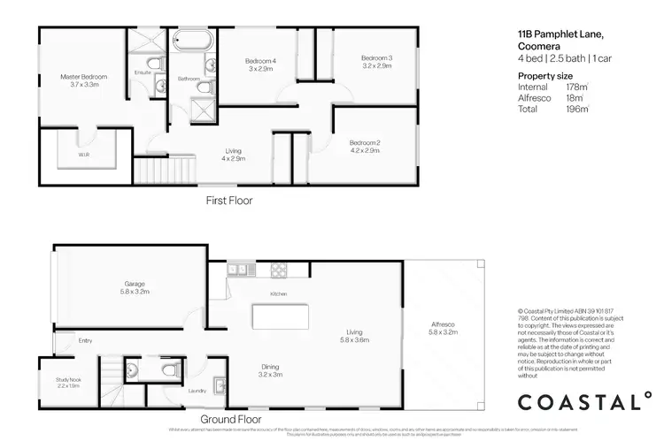 Floorplan of Homely house listing, 11B Pamphlet Lane, Coomera QLD 4209