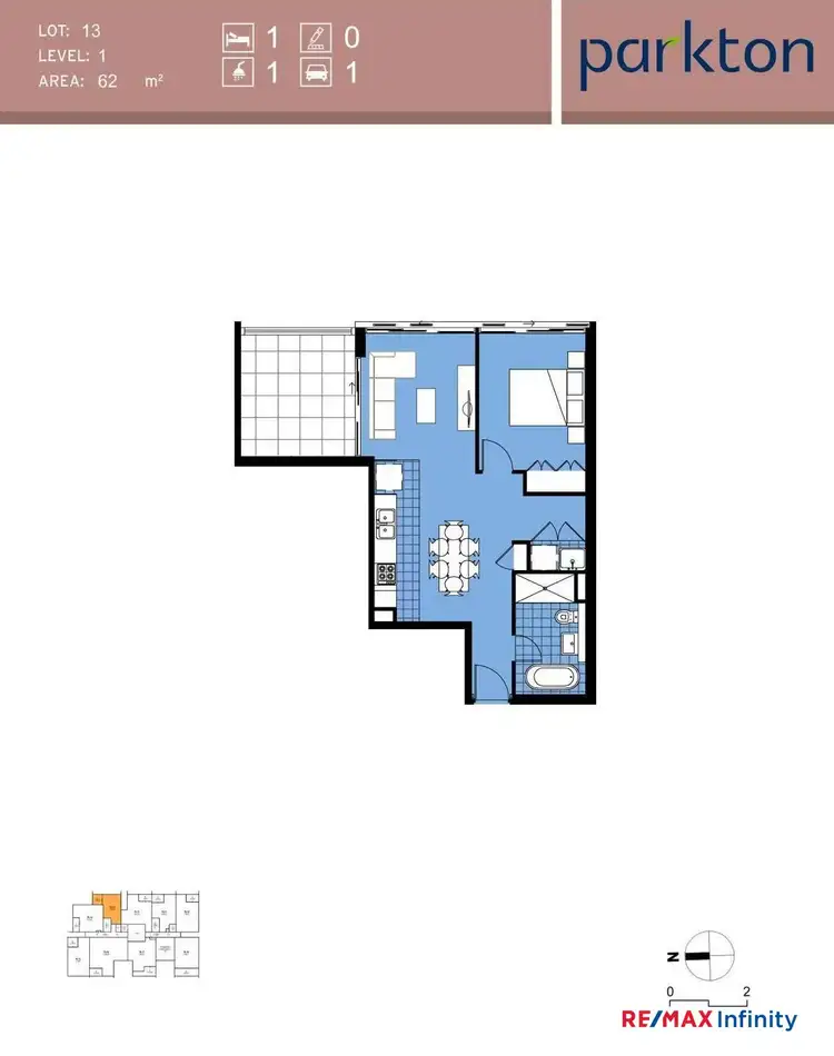 Floorplan of Homely apartment listing, 8/17 Jenkins Road, Carlingford NSW 2118
