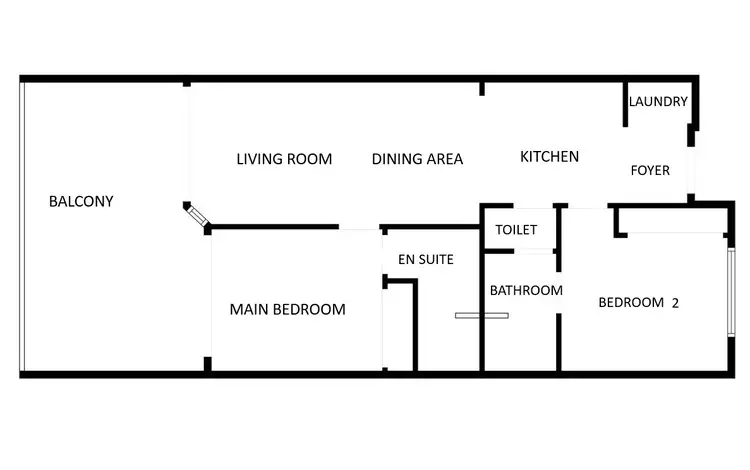 Floorplan of Homely apartment listing, 15/2 The Palladio, Mandurah WA 6210