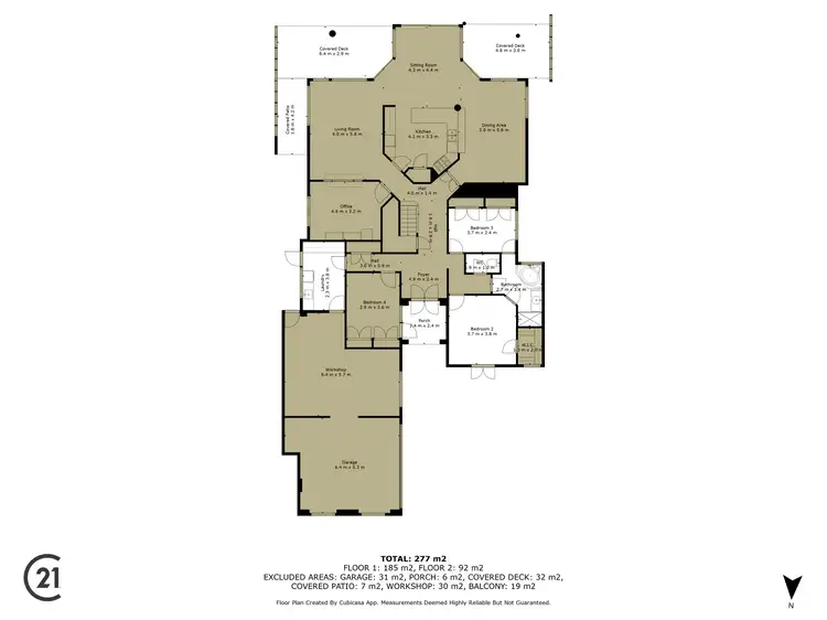 Floorplan of Homely house listing, 4 Santavea Mews, Halls Head WA 6210